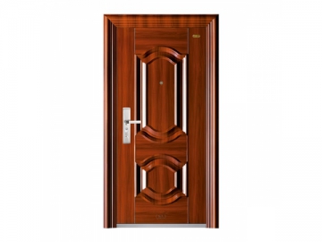 Porte de sécurité <small>(en acier simple battant)</small>