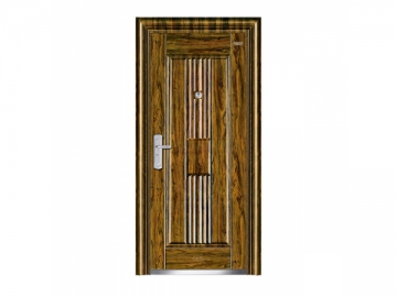 Porte de sécurité <small>(en acier simple battant)</small>