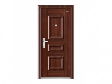 Porte de sécurité <small>(en acier simple battant)</small>