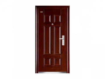 Porte de sécurité <small>(en acier simple battant)</small>