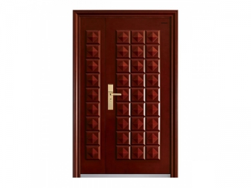 <strong>Porte blindée</strong> double battant