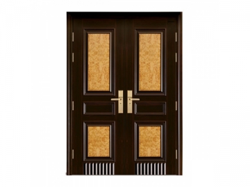 <strong>Porte blindée</strong> double battant