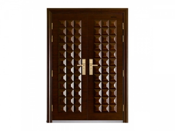 <strong>Porte blindée</strong> double battant
