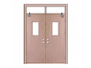 <strong>Porte coupe-feu</strong> double battant