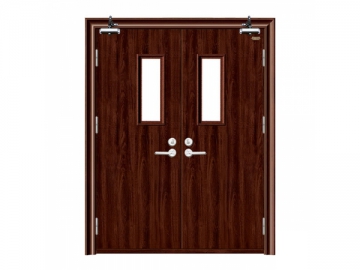 <strong>Porte coupe-feu</strong> double battant