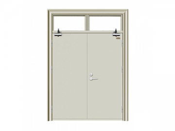 <strong>Porte coupe-feu</strong> double battant