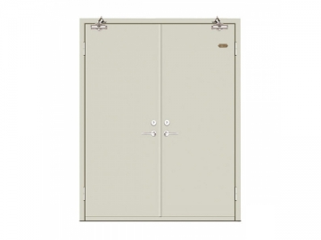 <strong>Porte coupe-feu</strong> double battant