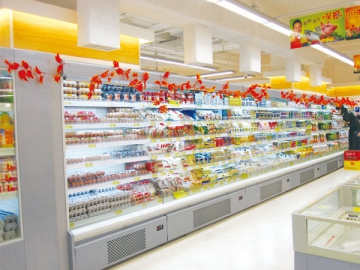 Vitrine réfrigérée Multideck