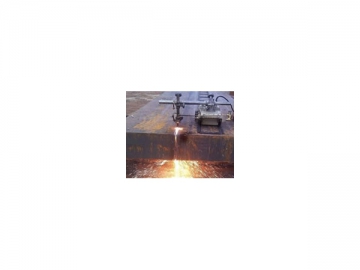 Chalumeau oxhydrique <small>(Machine d'oxycoupage avec générateur HHO)</small>