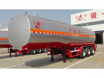 Citerne semi-remorque pour carburant