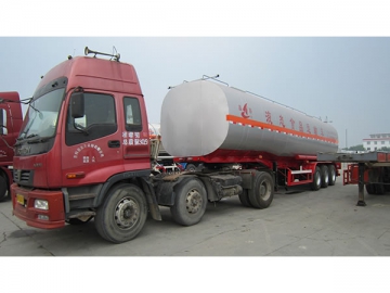 Citerne semi-remorque pour liquides alimentaires