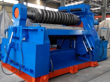 Rouleuse hydraulique CNC à 4 rouleaux