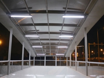 Tube LED T8 (avec capteur radar à micro-ondes)
