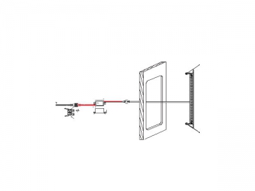 Panneau lumineux LED carré