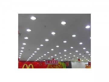 Panneau lumineux LED rond