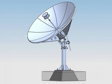 Antenne Rx bande S 2,2m