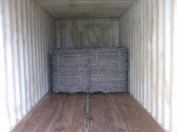 Treillis soudé pour gabion