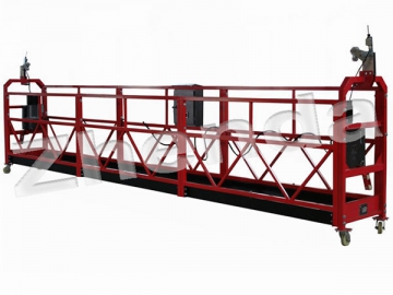 Plate-forme suspendue en acier