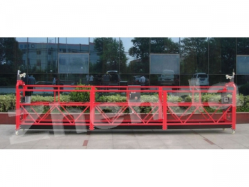 Plate-forme suspendue en acier