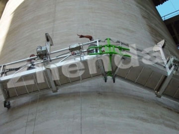 Plate-forme suspendue spéciale