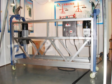 Plate-forme suspendue spéciale